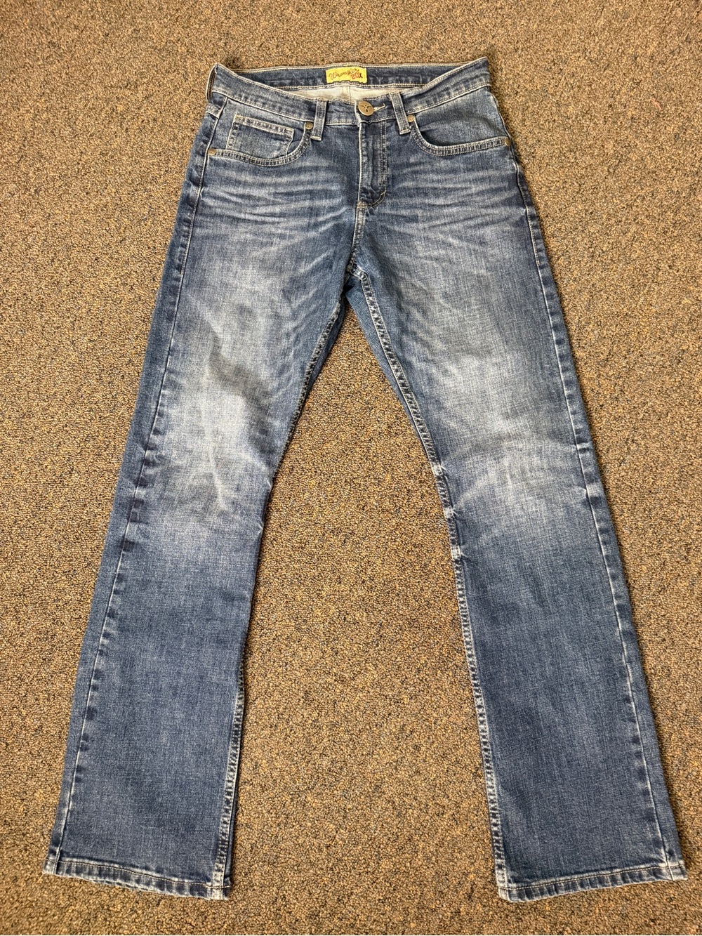 Wrangler 20X Style 42 Vintage Bootcut Blue Jeans Men's 29x32 112352763 Harper